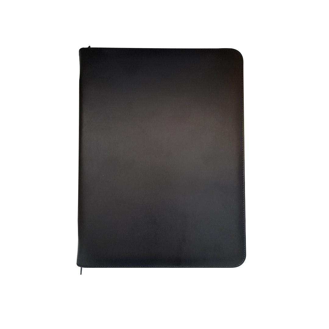 A4 Genuine Leather Zip Around Executive Folder - MIRELLE - Mirelle Leather and Lifestyle