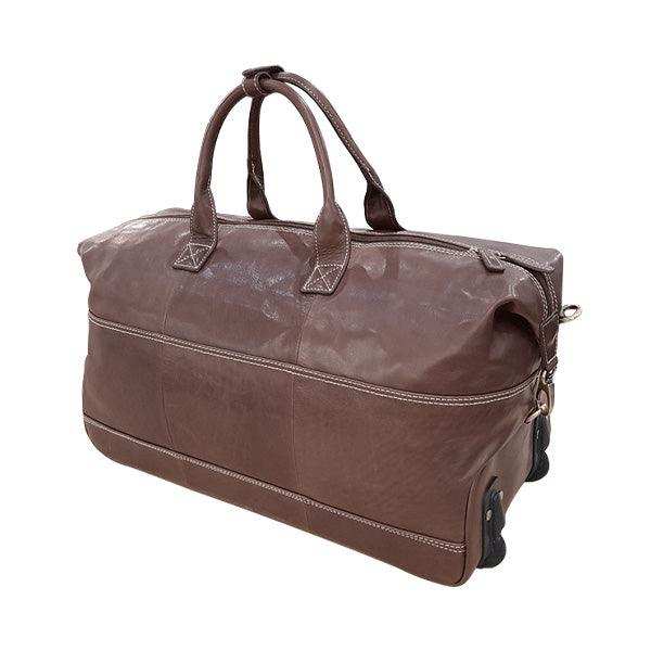 Leather trolley bag sale