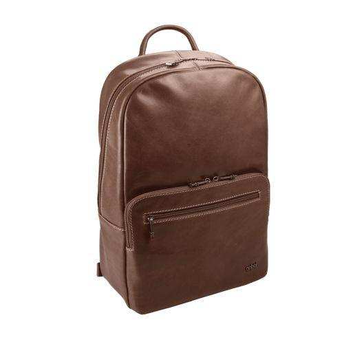 Arizona Day Tripper Backpack,Genuine Leather, 15.4 Laptop - Brown - Mirelle Leather and Lifestyle