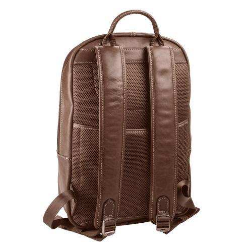 Arizona Day Tripper Backpack,Genuine Leather, 15.4 Laptop - Brown - Mirelle Leather and Lifestyle