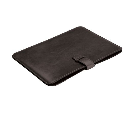 Genuine Leather Stylio iPad Sleeve - Padded Interior - Tab Closure - Mirelle Leather and Lifestyle