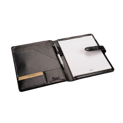 Mirelle - Adpel - Genuine Leather A5 Folder - Tab Closure,Pen Loop,Pockets - Mirelle Leather and Lifestyle