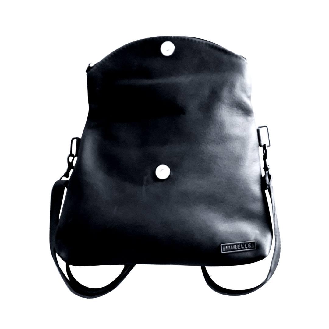 Mirelle Genuine Leather 3-Way Convertible Backpack | Messenger Handbag - Mirelle Leather and Lifestyle