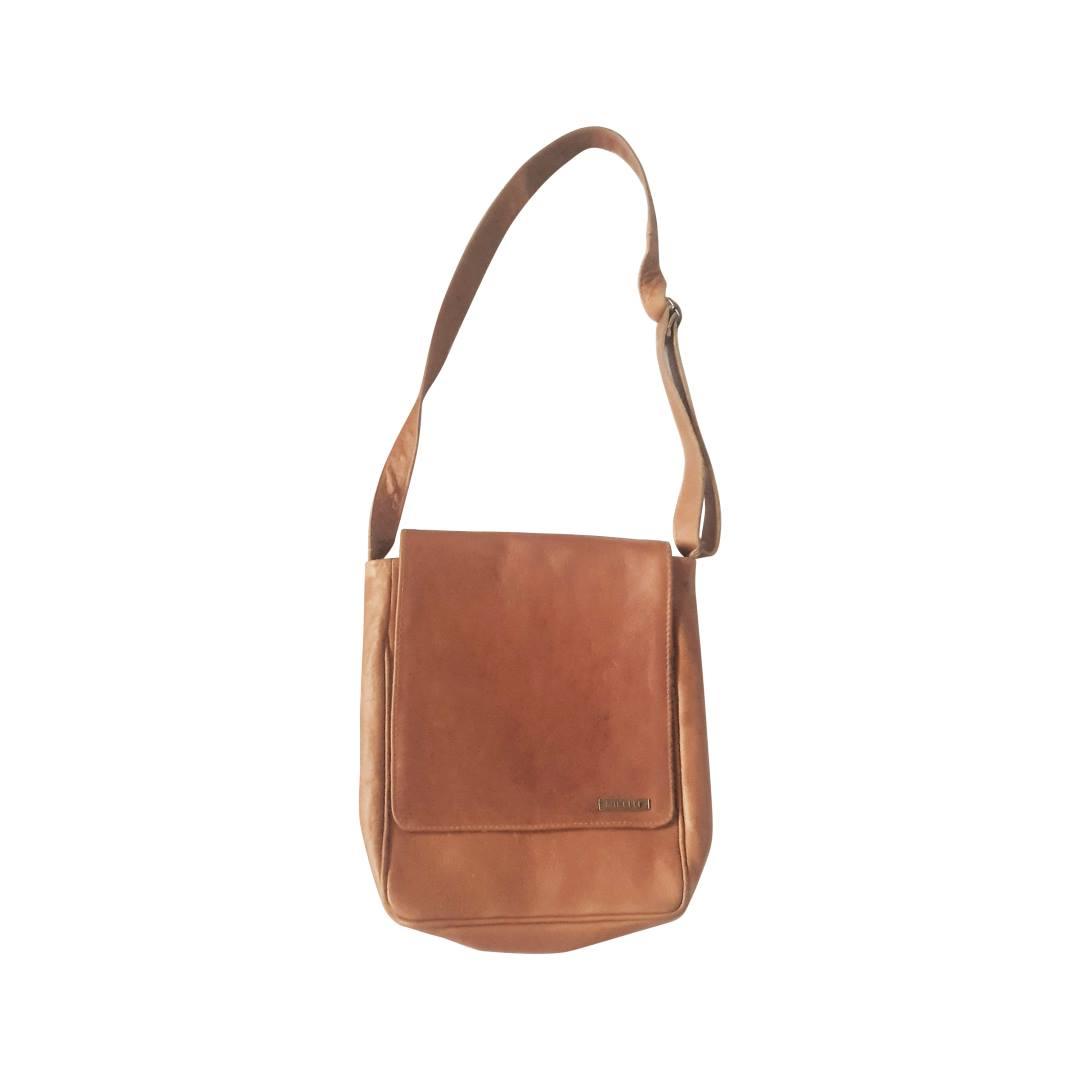 MIRELLE Genuine Leather Classic Messenger Bag - Mirelle Leather and Lifestyle