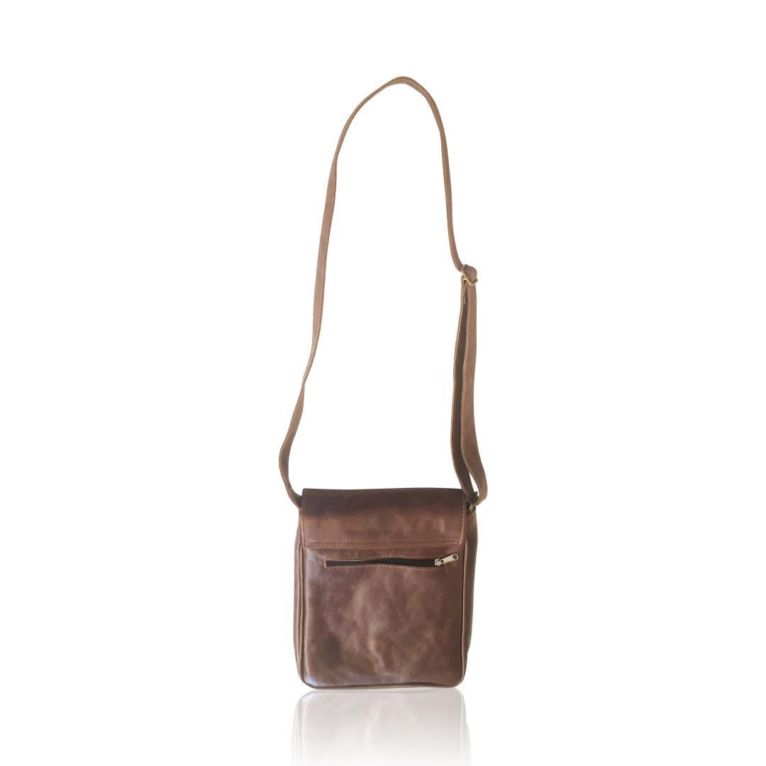 MIRELLE Genuine Leather Classic Messenger Bag - Mirelle Leather and Lifestyle