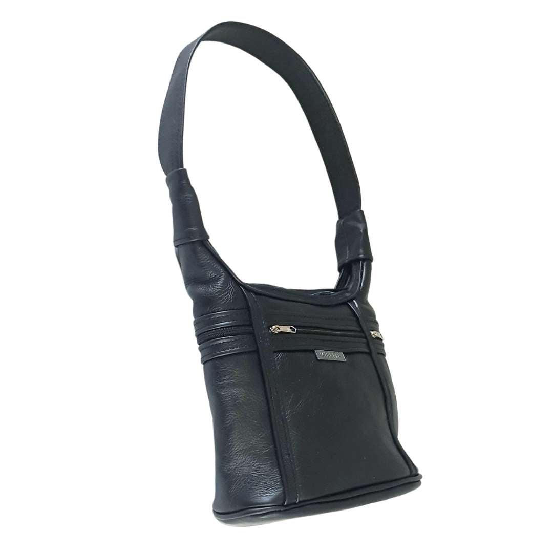 Mirelle Genuine Leather Two Compartment Shoulder Handbag - Mirelle Leather and Lifestyle