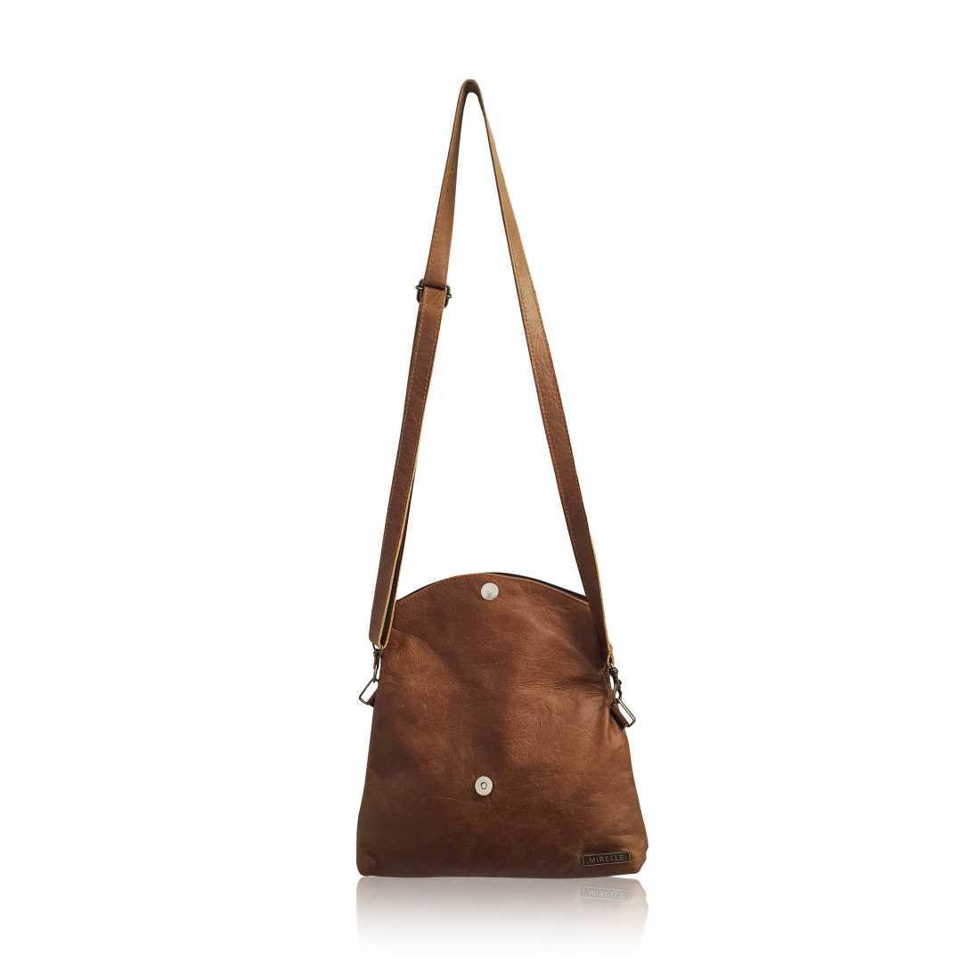 Mirelle Genuine Leather 3-Way Convertible Backpack | Messenger Handbag - Mirelle Leather and Lifestyle