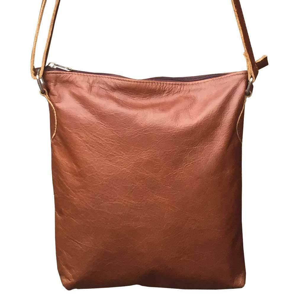 Mirelle Genuine Leather Everyday Messenger Handbag - Mirelle Leather and Lifestyle