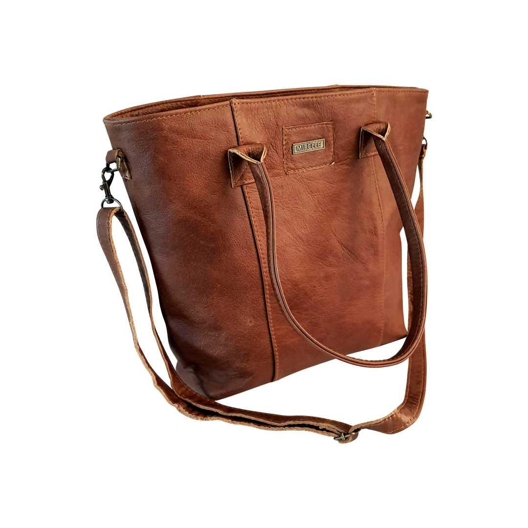 Genuine Leather Handbags Cowhide Litchi Grain Handbag