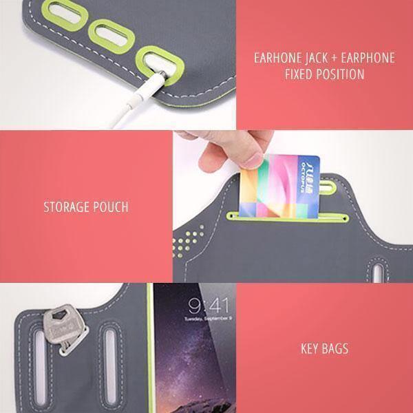 Runners Cellphone Armband - Mirelle Leather and Lifestyle